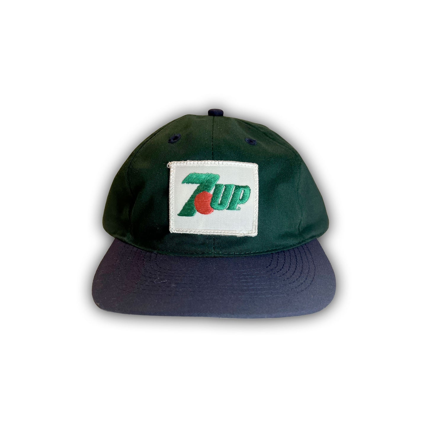 7UP. Hat. Green/Navy.
