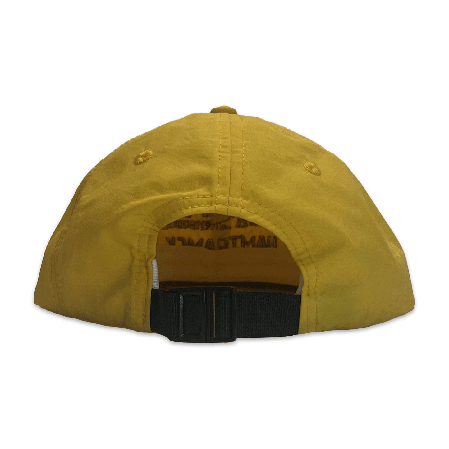 Bull-cap. hat. Yellow/White