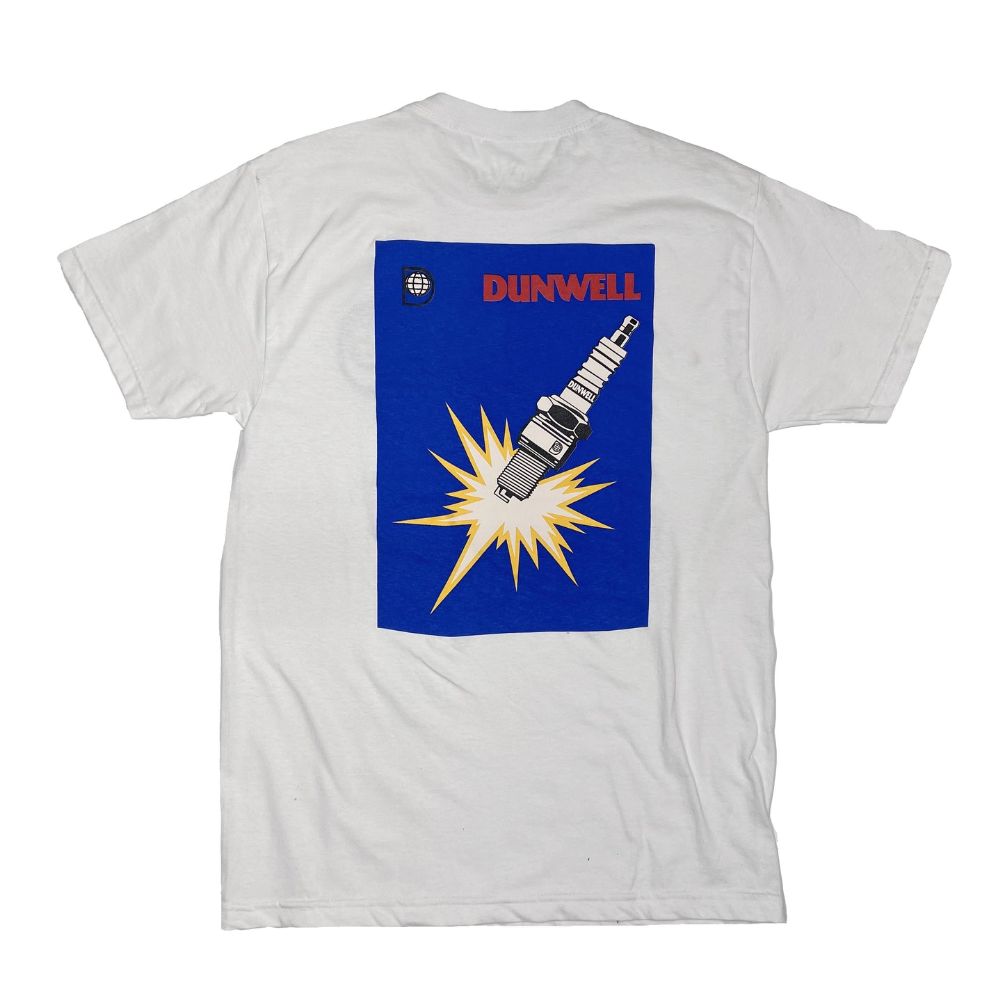 Standard Fit . Spark-Plug Tee . White