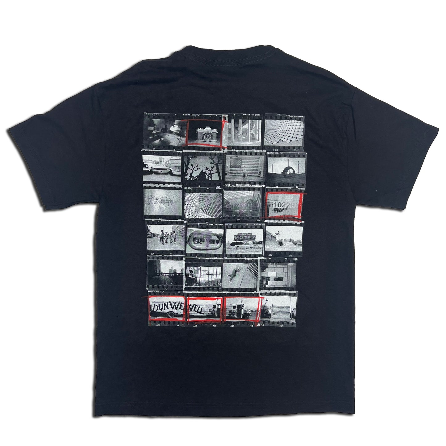 Stelly X Dunwell - Camera - Tee - Black