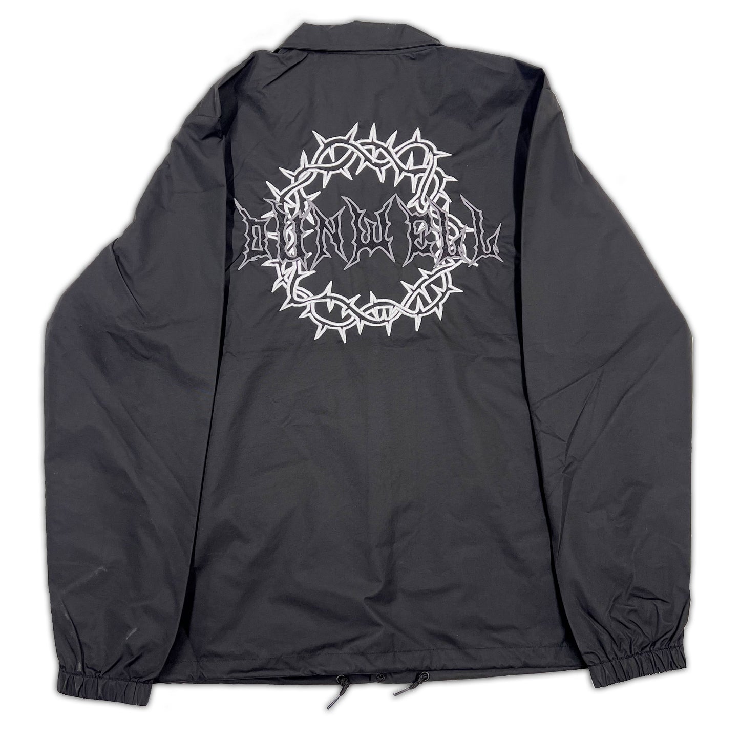 Thorns. WInd-Breaker. Black/Grey/Black