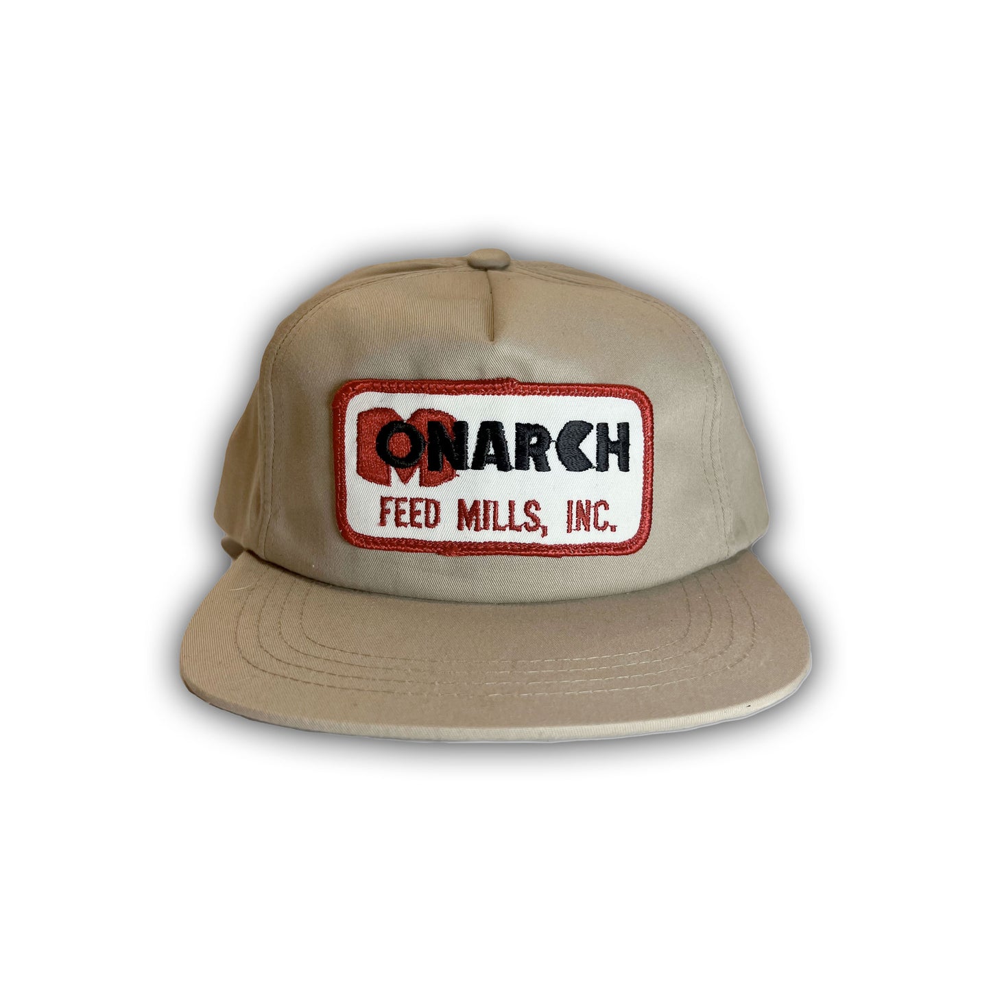 Monarch Feeds. Hat. Khaki.