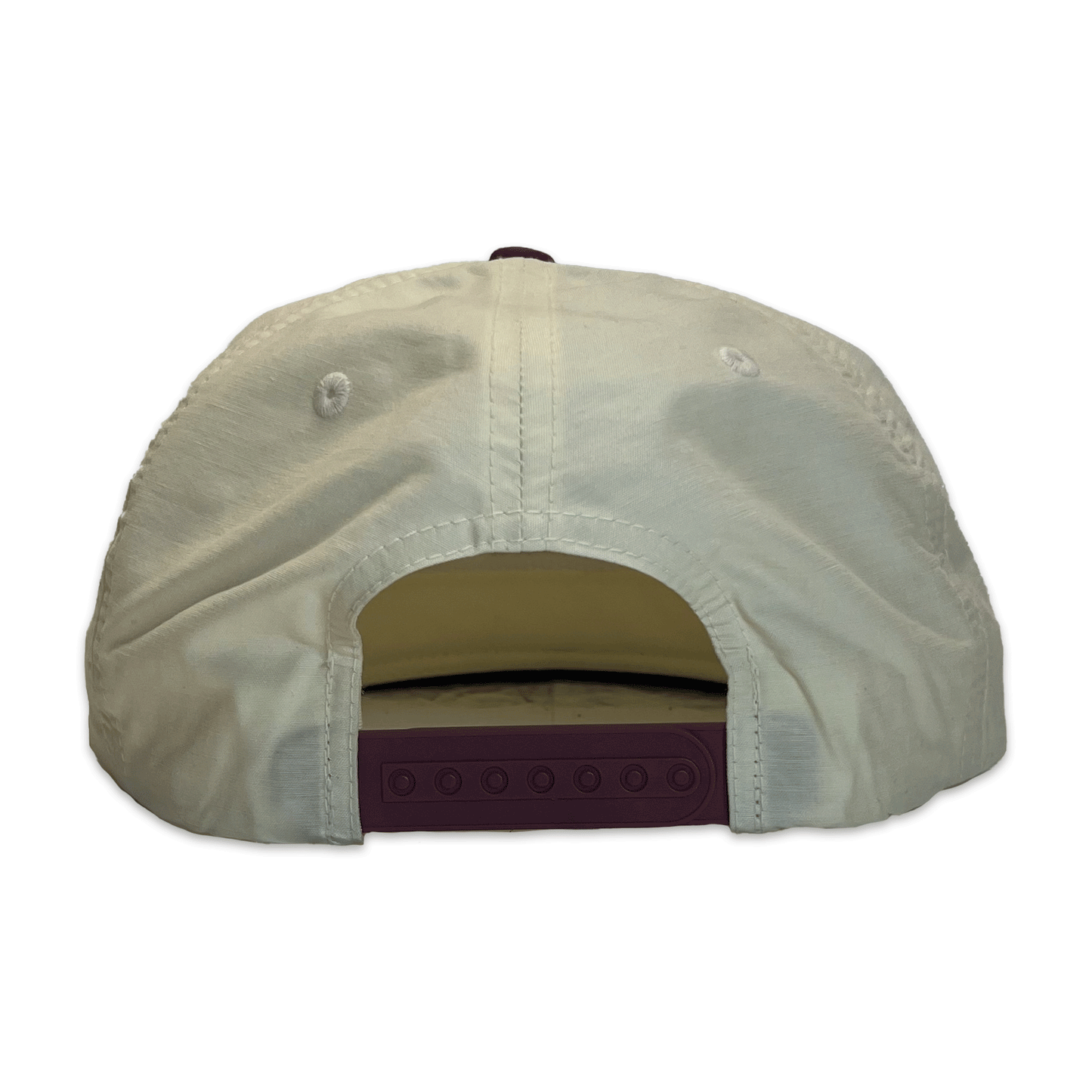 SCHLITZ. Hat. White/red