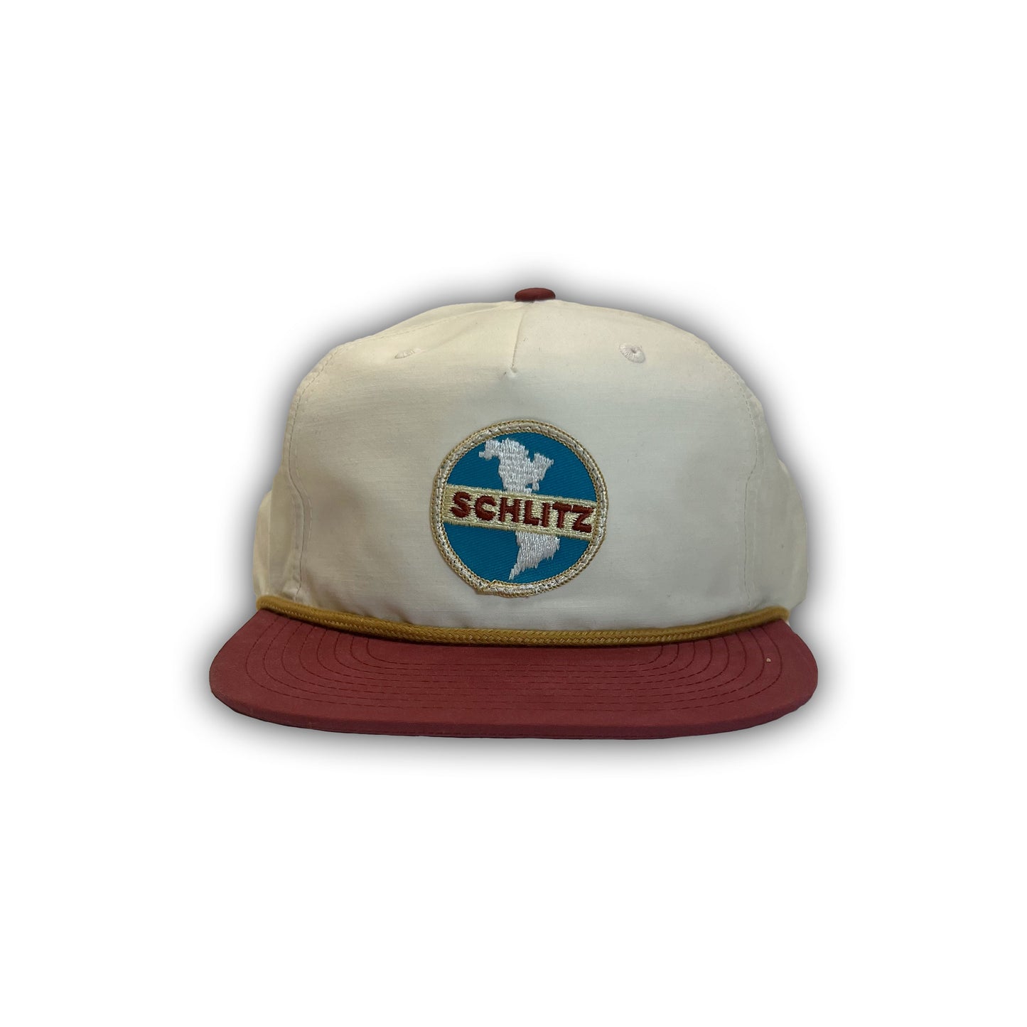 SCHLITS. Hat. Red/White.