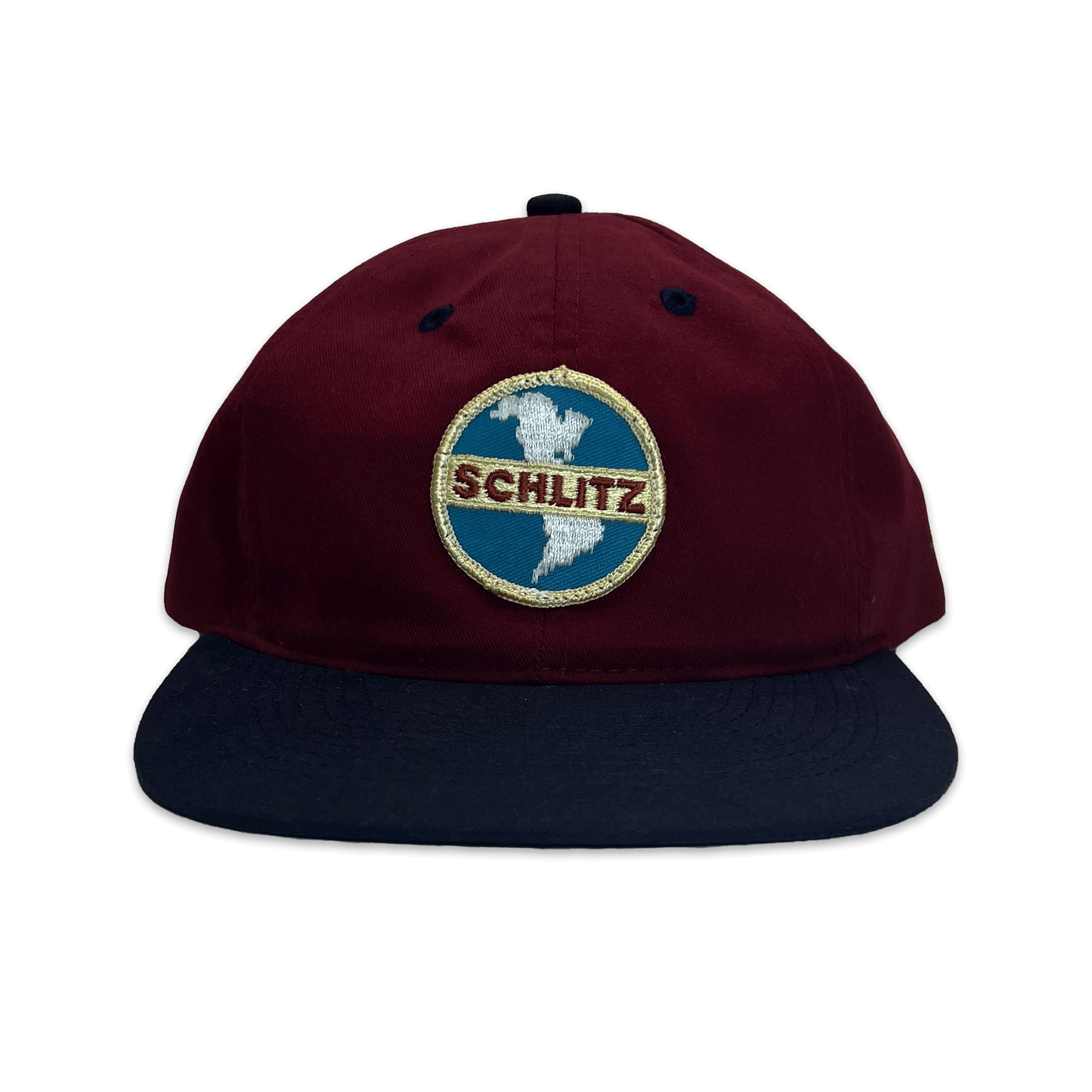 SCHLITZ. Hat. Red/Navy.