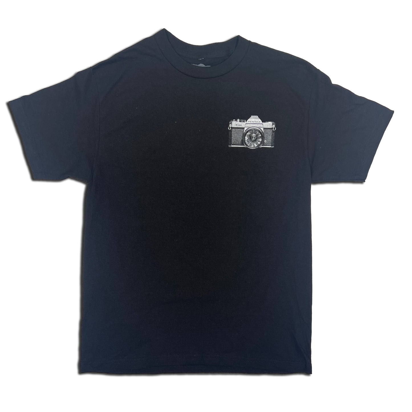Stelly X Dunwell - Camera - Tee - Black