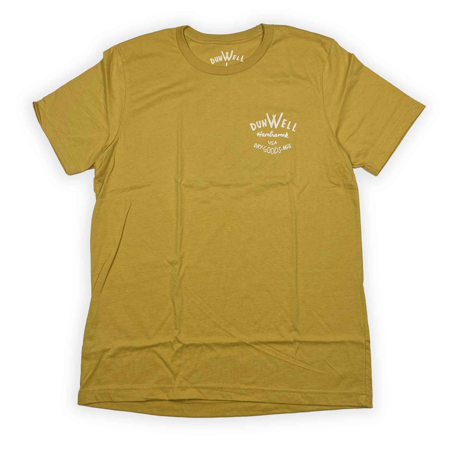 Premium Fit . Logo Tee . Mustard