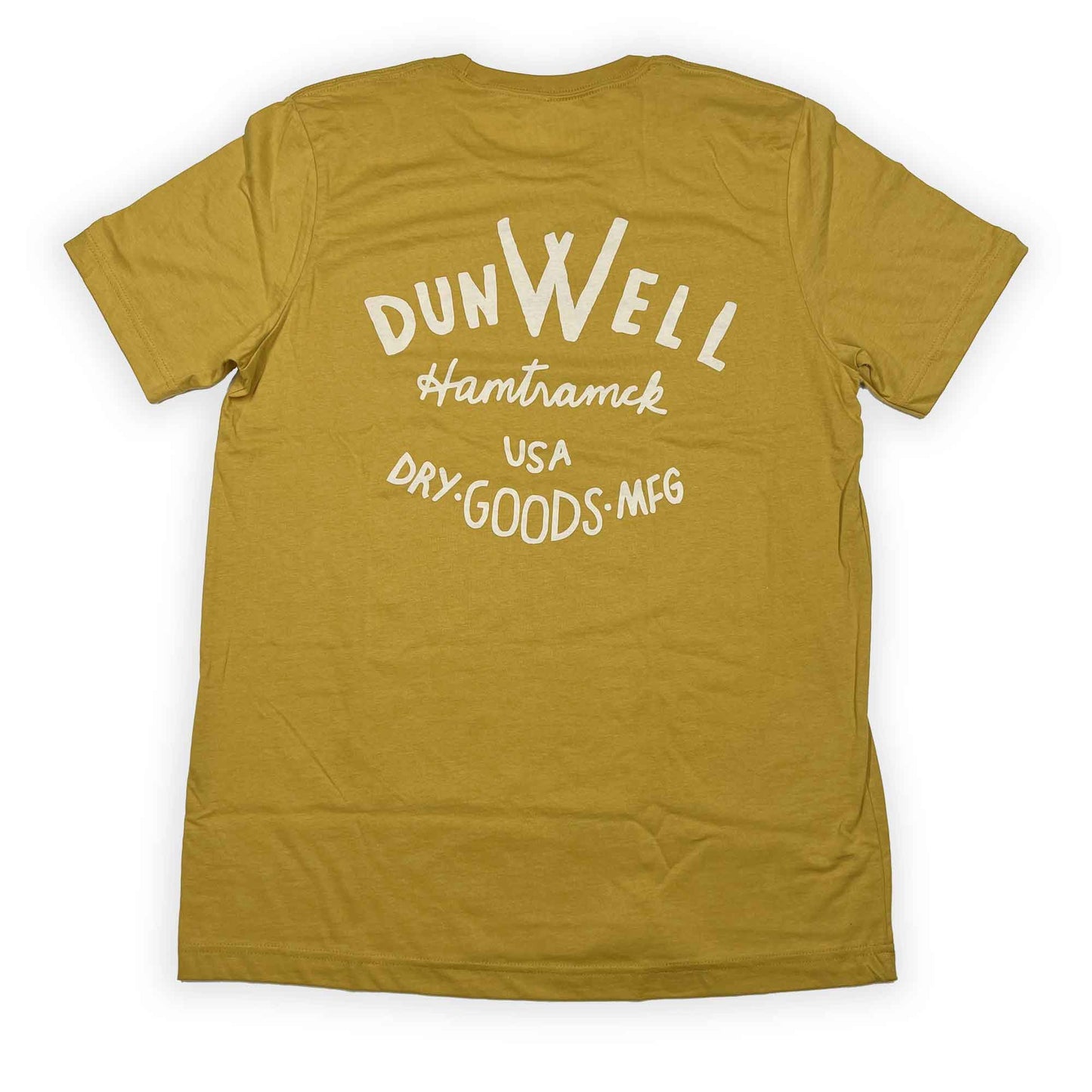 Premium Fit . Logo Tee . Mustard