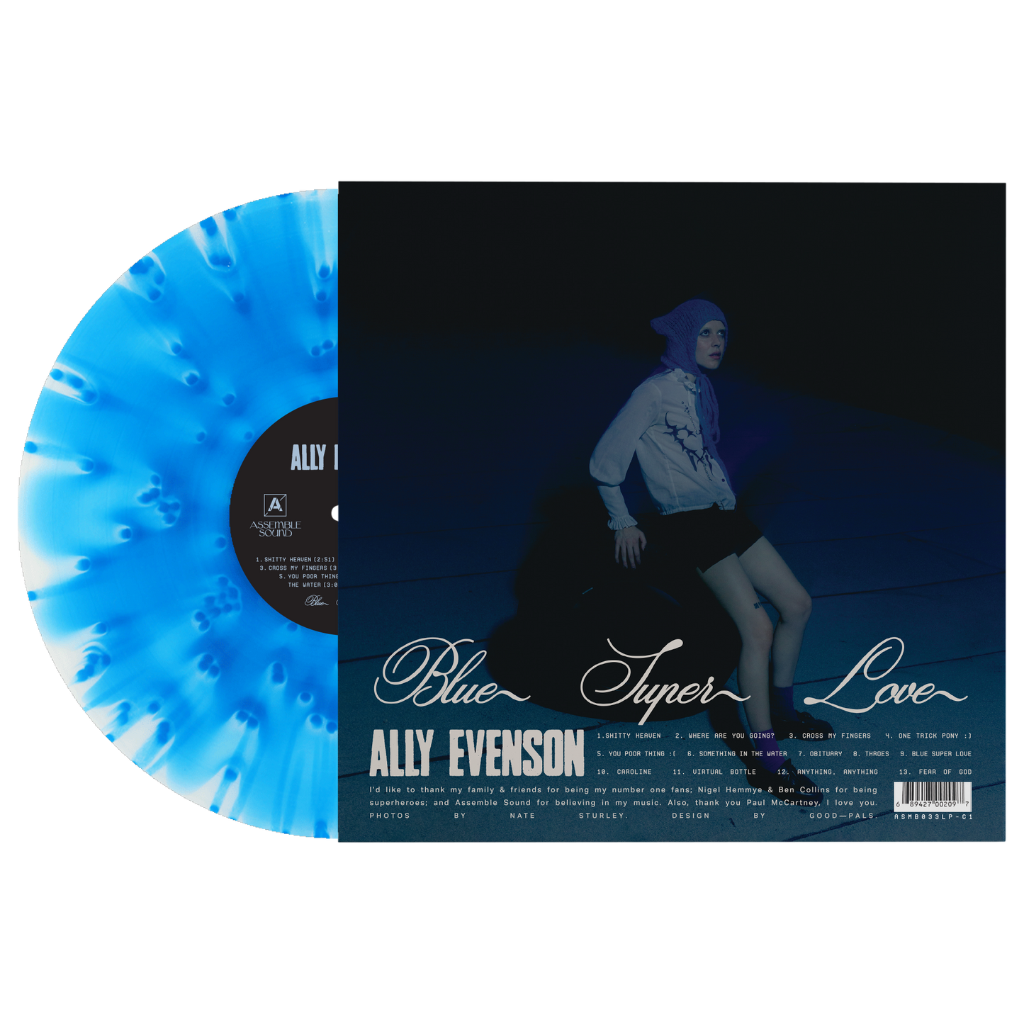 BLUE SUPER LOVE Vinyl