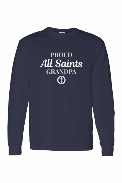 Proud Grandpa Long Sleeve - Grandparents day 2025