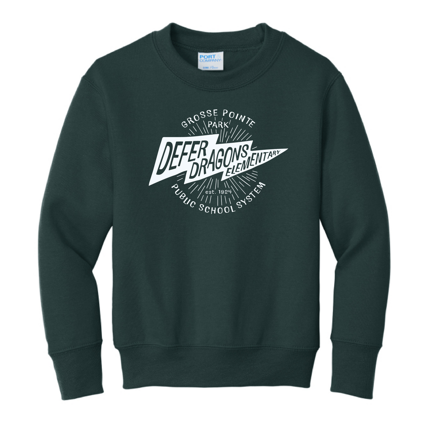 Defer Bolt Sweatshirt - Youth