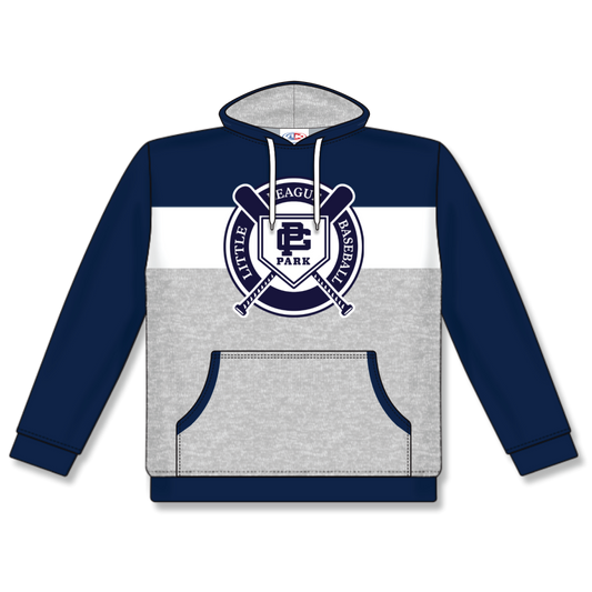 GPPLL STRIPED LOGO HOOD