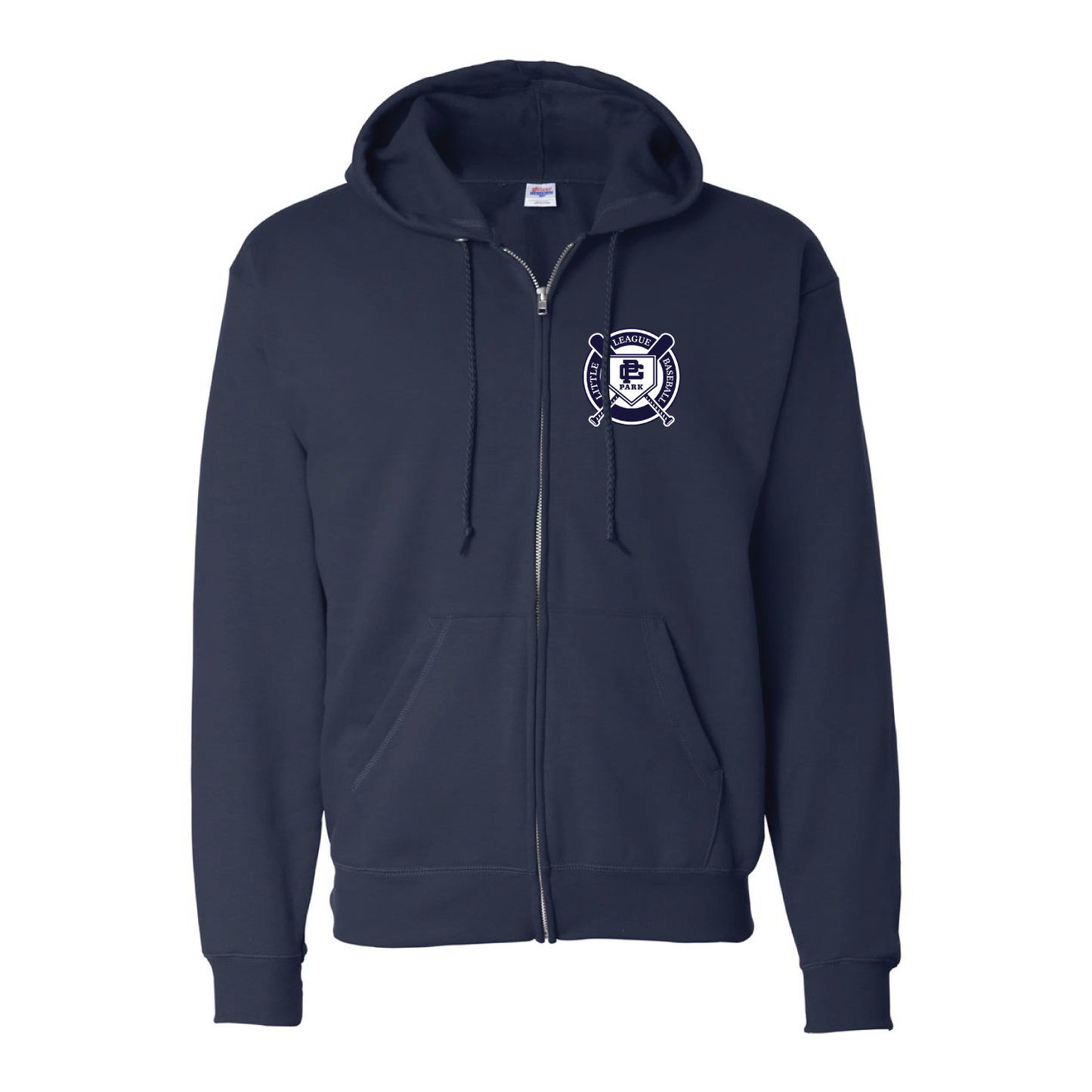 GPPLL BAT LOGO ZIP HOOD