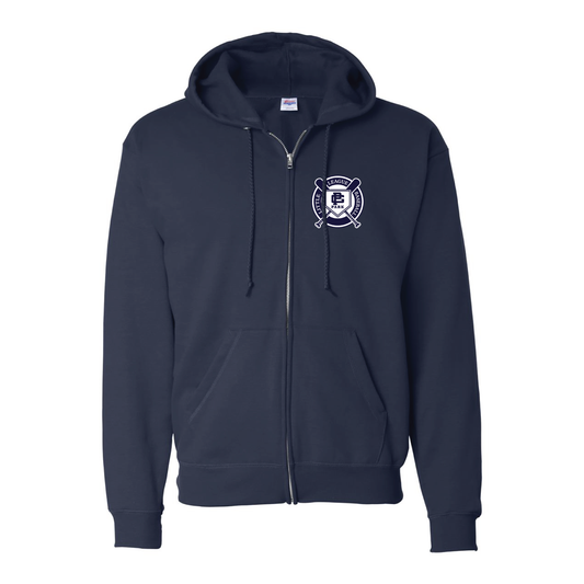 GPPLL BAT LOGO ZIP HOOD