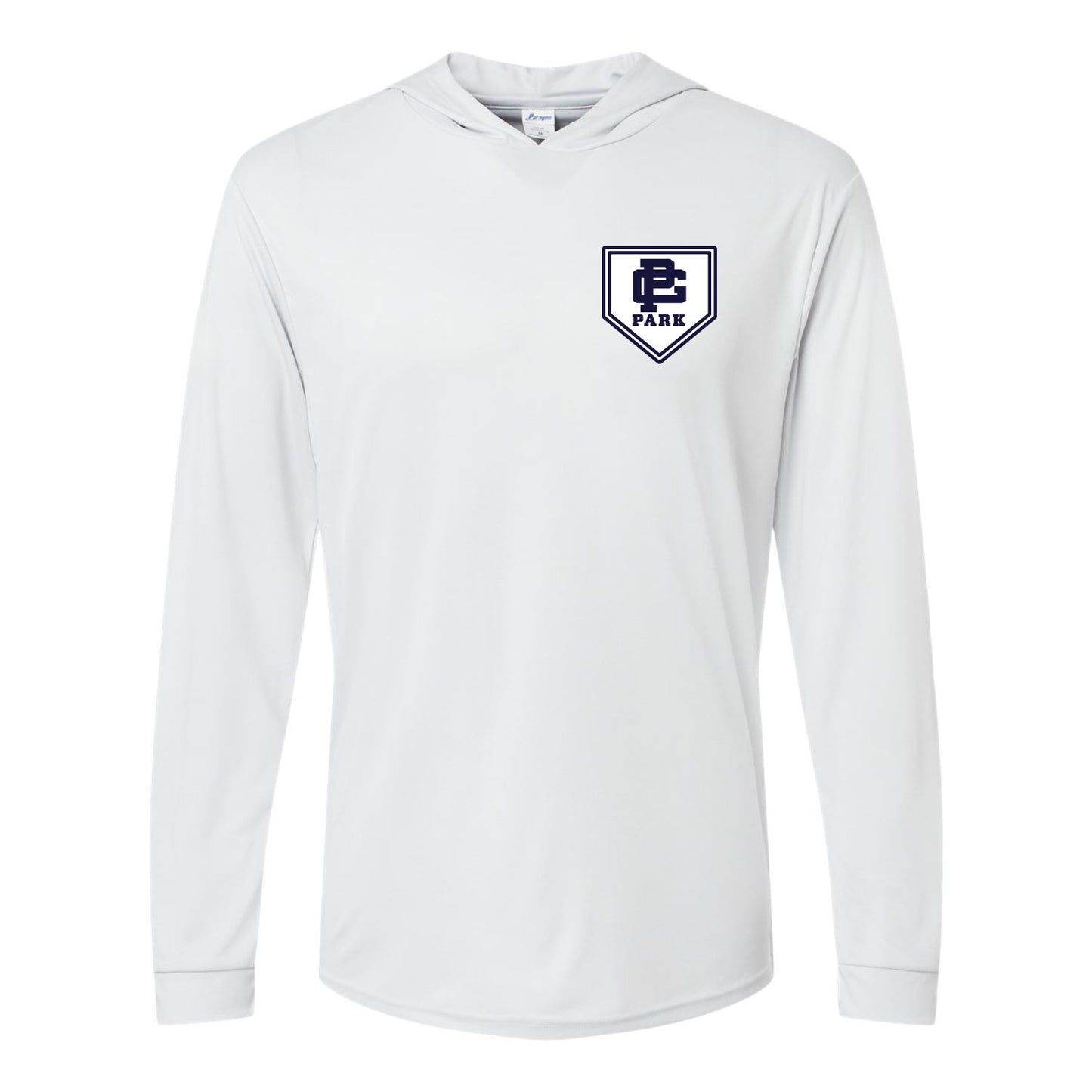 GPPLL HOME BASE PERFORMANCE LONG SLEEVE HOODED TSHIRT