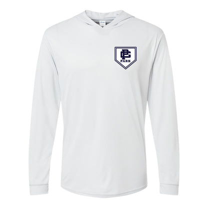 GPPLL HOME BASE PERFORMANCE LONG SLEEVE HOODED TSHIRT