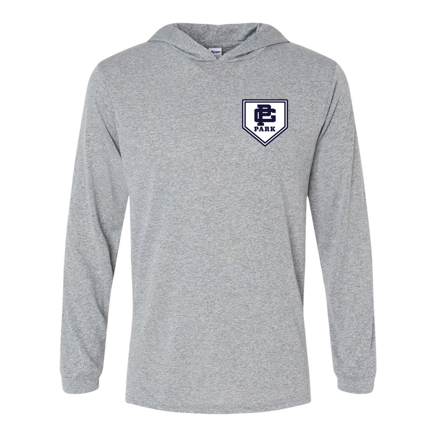 GPPLL HOME BASE PERFORMANCE LONG SLEEVE HOODED TSHIRT