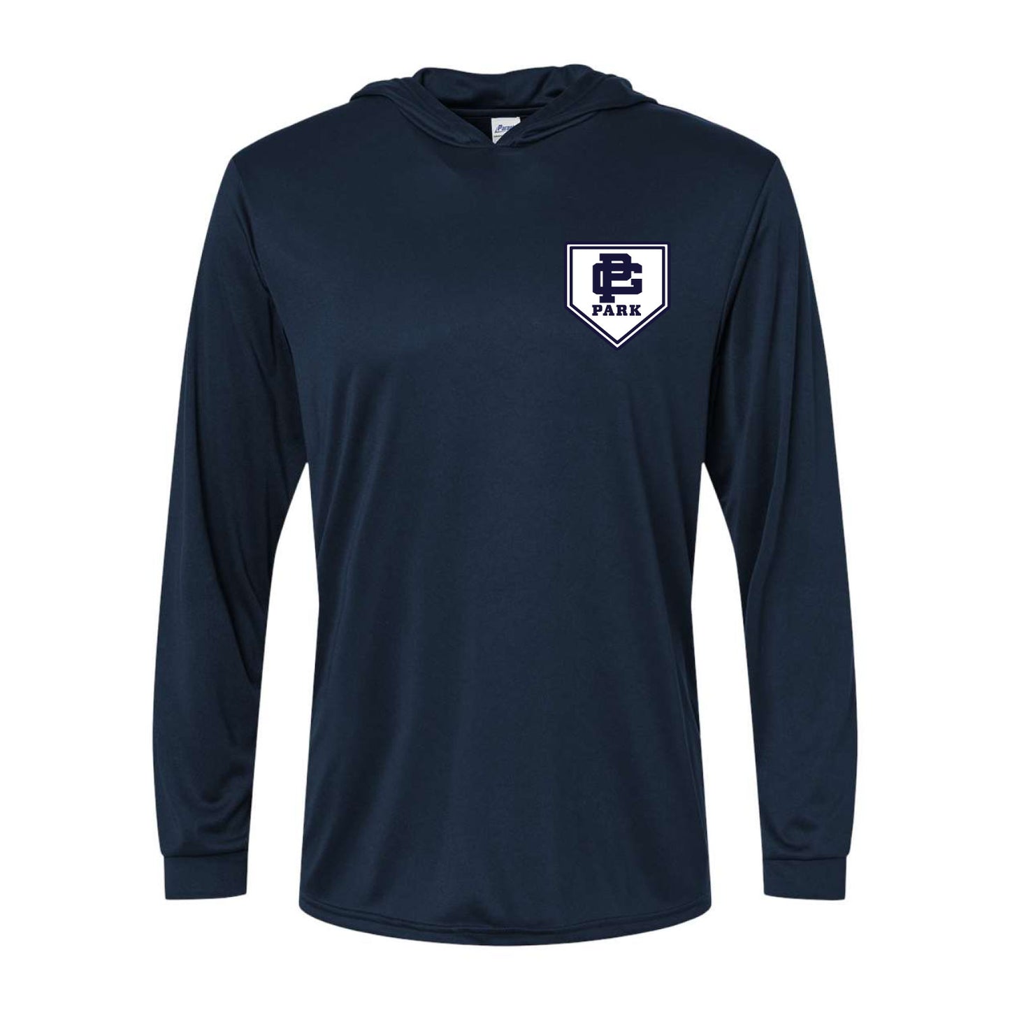 GPPLL HOME BASE PERFORMANCE LONG SLEEVE HOODED TSHIRT