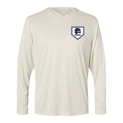 GPPLL HOME BASE PERFORMANCE LONG SLEEVE HOODED TSHIRT