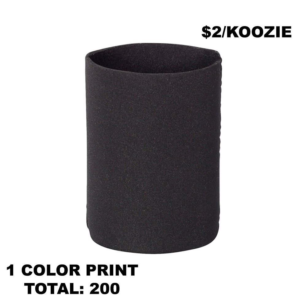 Black Koozies (QTY: 200)