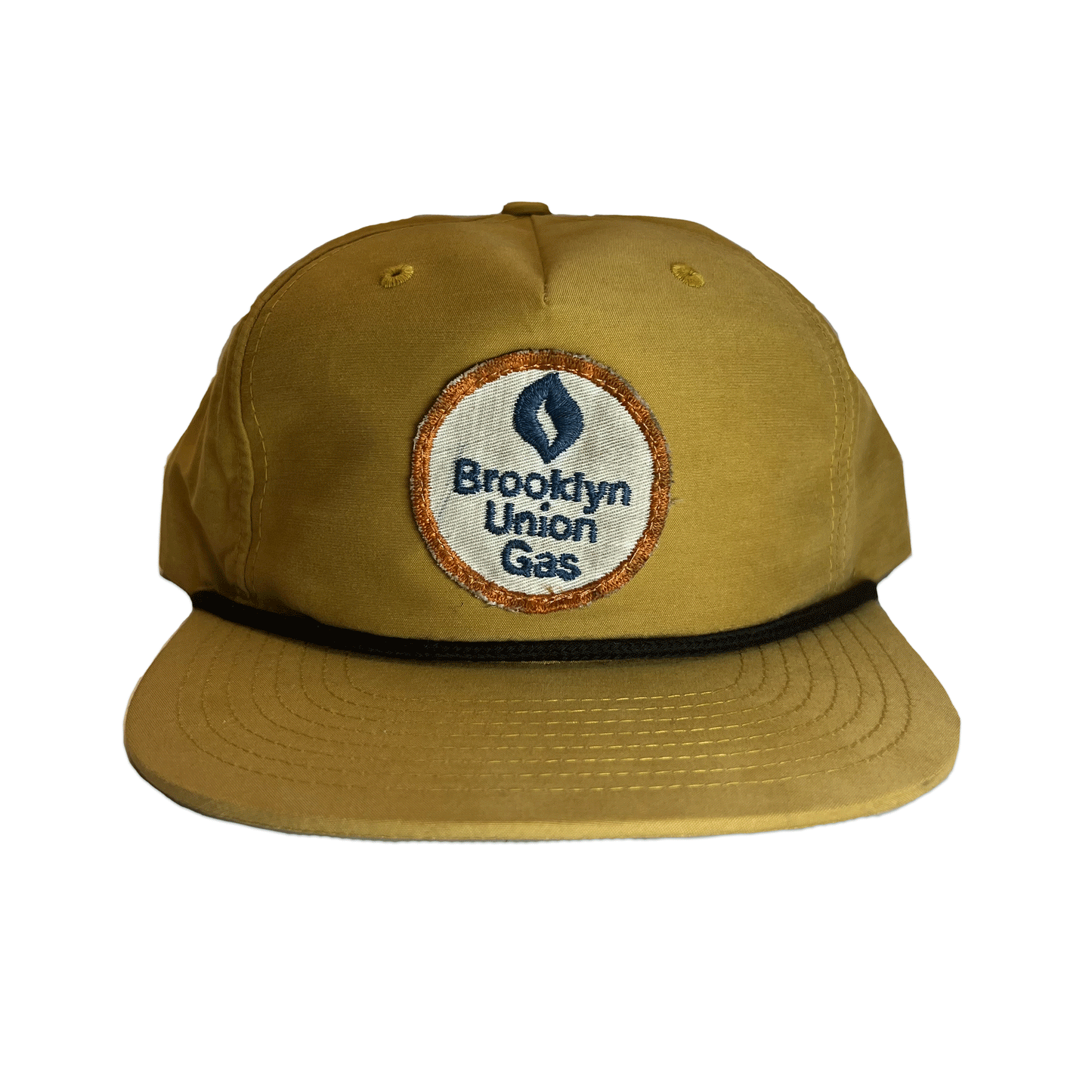 Brooklyn Union Gas. Hat. Mustard.