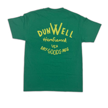 Standard fit . Dunwell Logo . Green