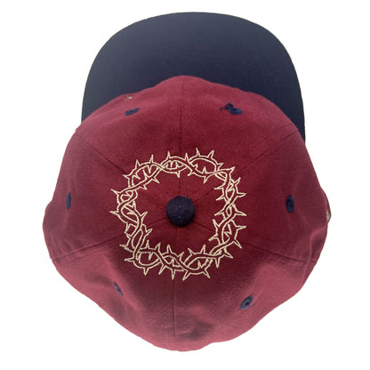 Thorn . Hat . Red/Blue/Cream . 1 of 1