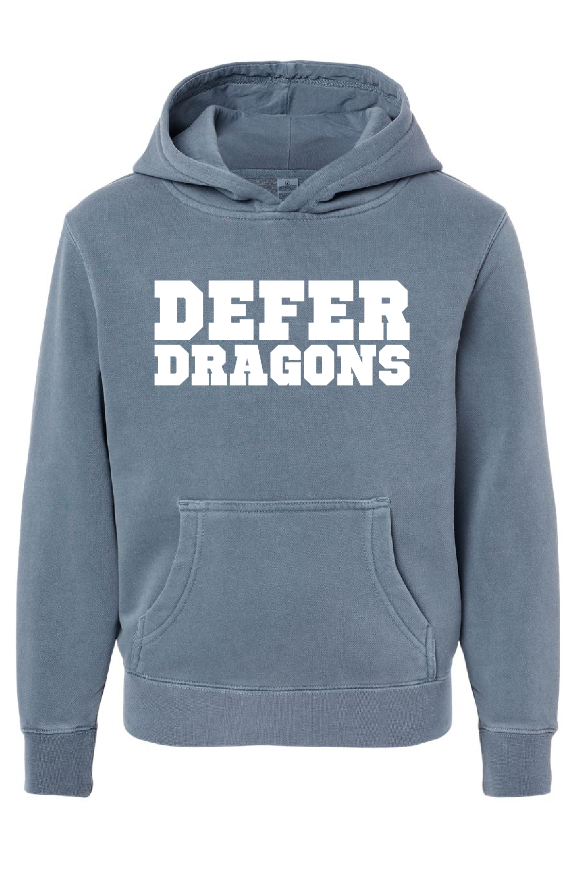 Defer Dragons Pigment Dye Hood - Youth