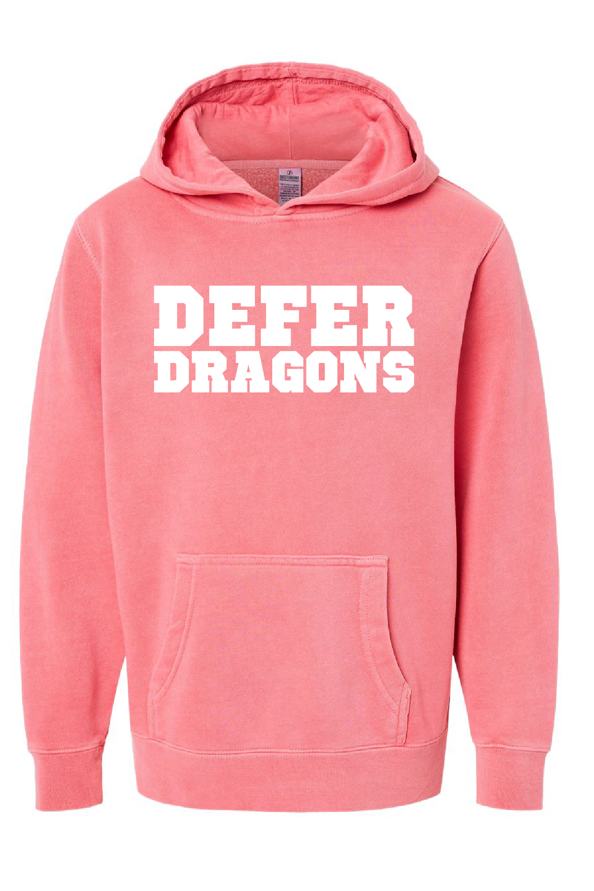 Defer Dragons Pigment Dye Hood - Youth
