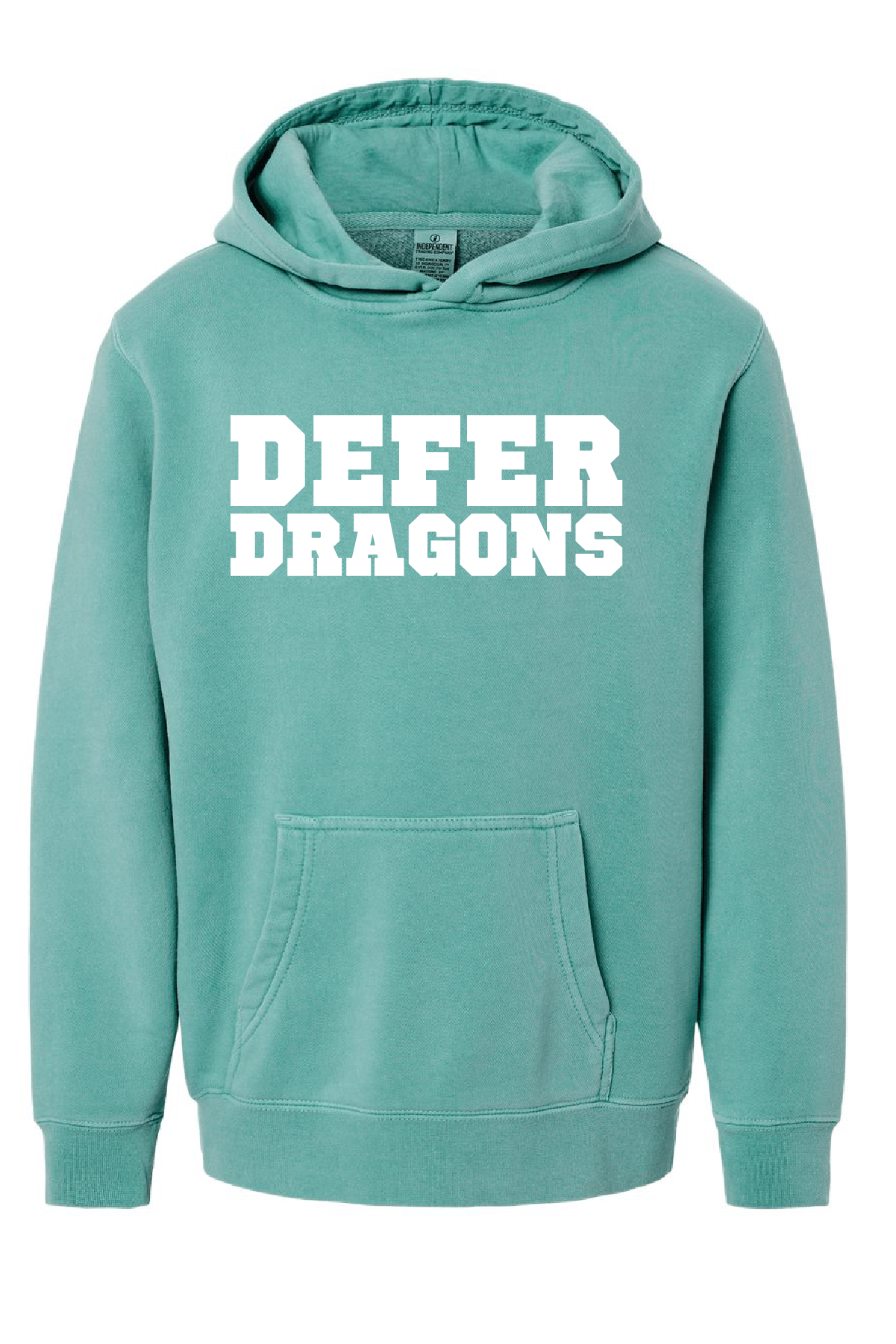 Defer Dragons Pigment Dye Hood - Youth