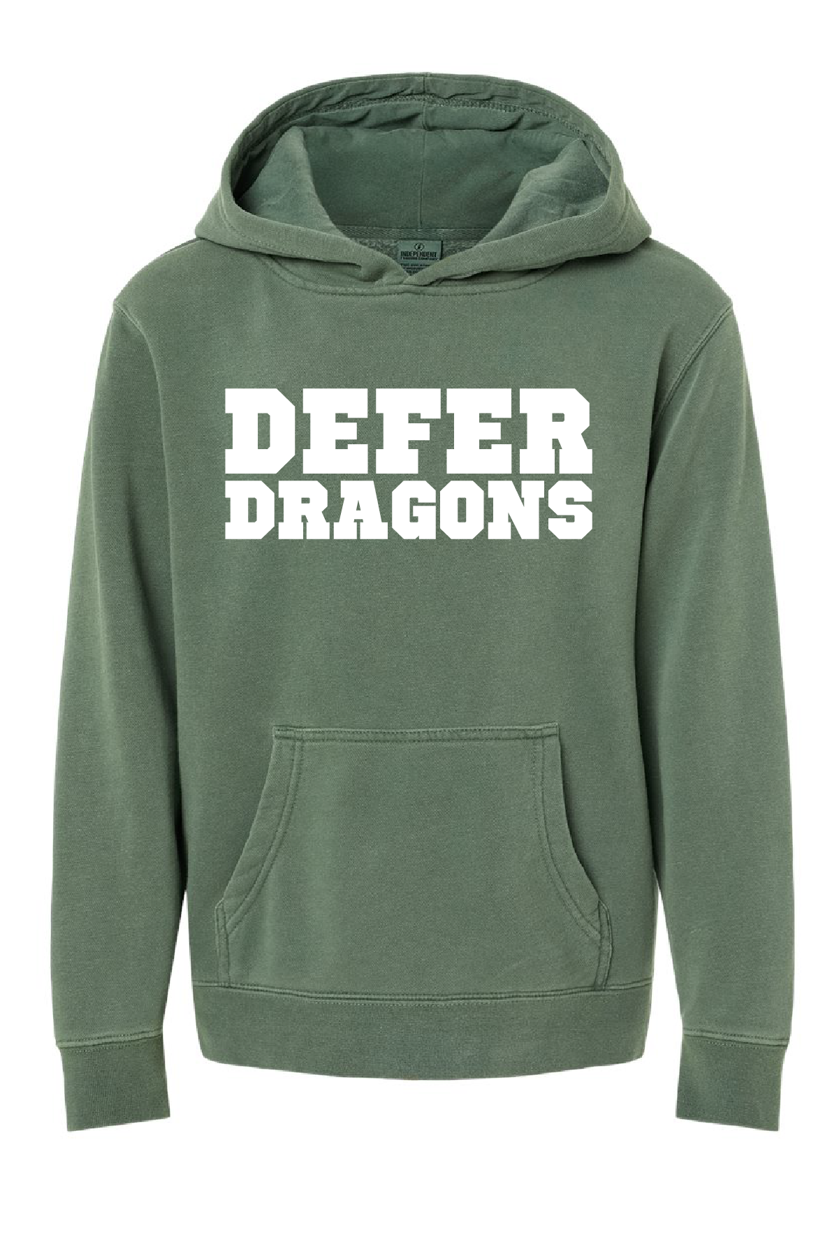 Defer Dragons Pigment Dye Hood - Youth