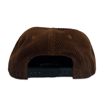 Olympia Gold. Corduroy Hat. Brown