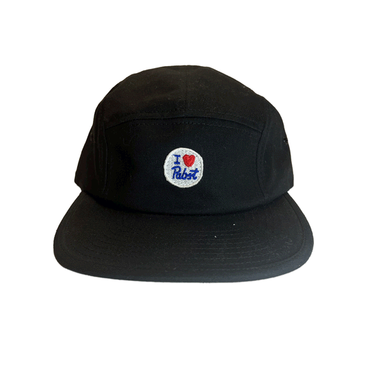 I<3Pabst. Hat. Black.