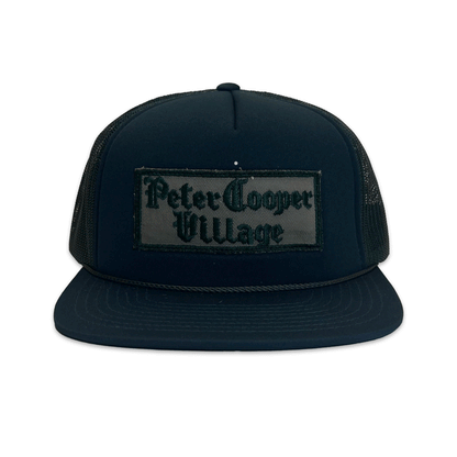 Peter Cooper Village. Hat. Dark Green/Green