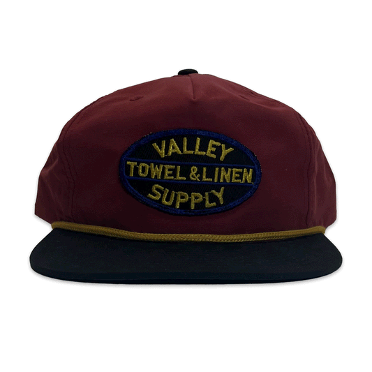 Valley Supply. Corduroy Hat. Red/Black